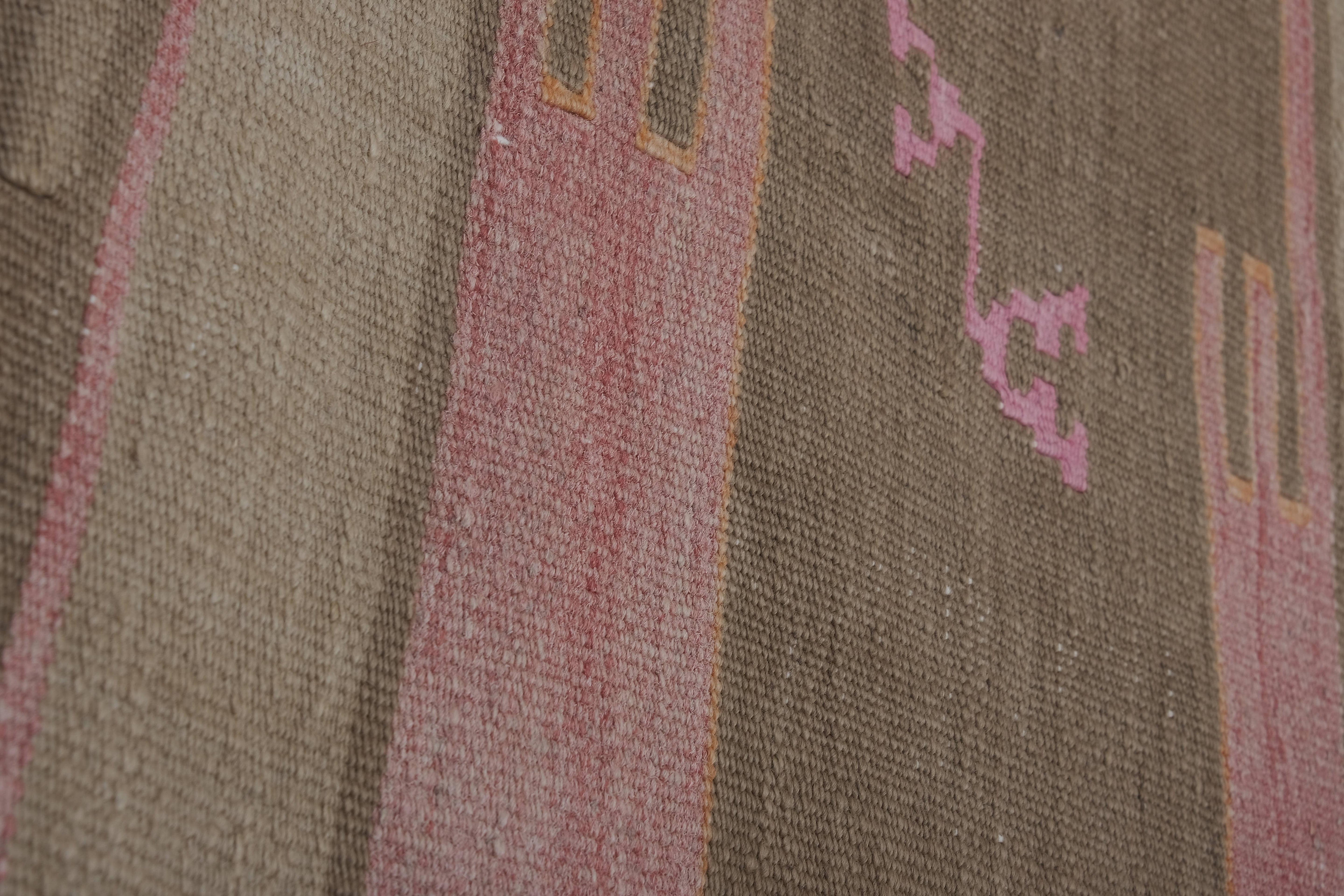 Vintage Sivas Kilim Runner 2'8'' x 12'6''