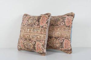 Rug Pillow Cover Set of 2 | 18'' x 18''