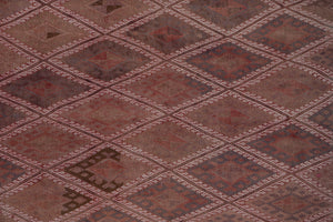 Vintage Turkish Kilim Rug 5'7'' x 7'5''
