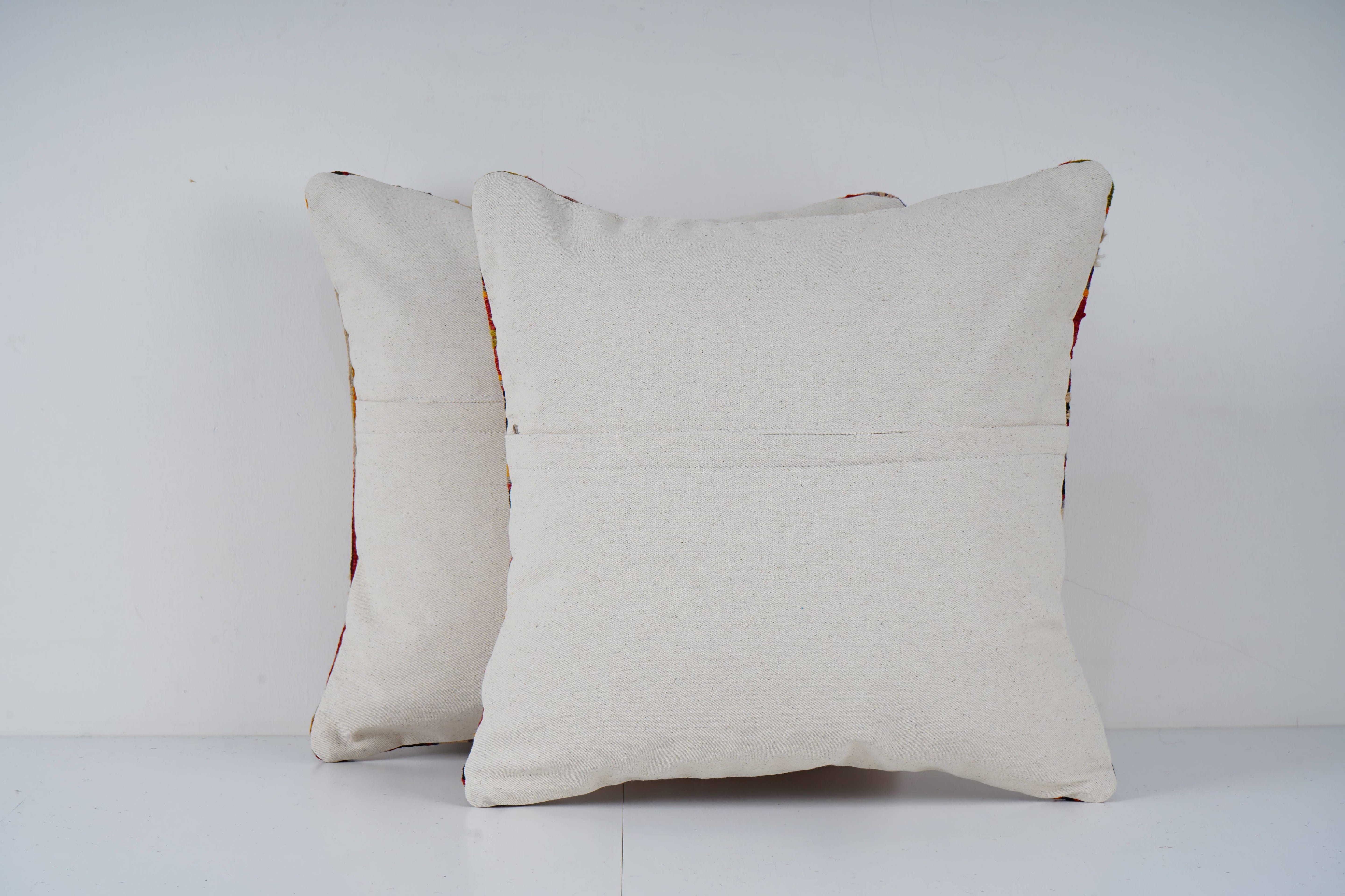 Kilim Pillow Cover Set of 2 | 20'' x 20''