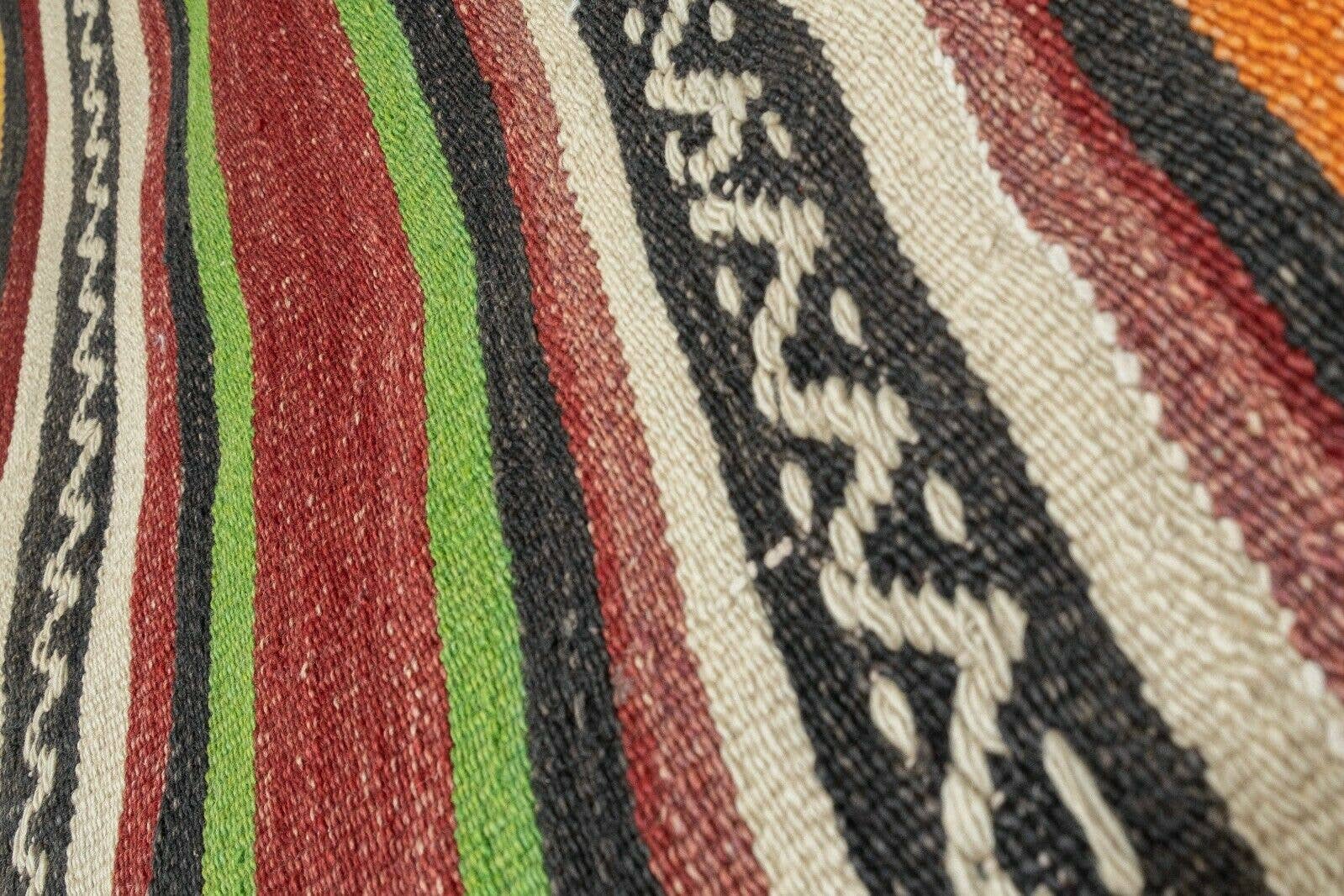 Vintage Turkish Kilim Runner 2'5'' x 10'10''