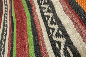 Vintage Turkish Kilim Runner 2'5'' x 10'10''