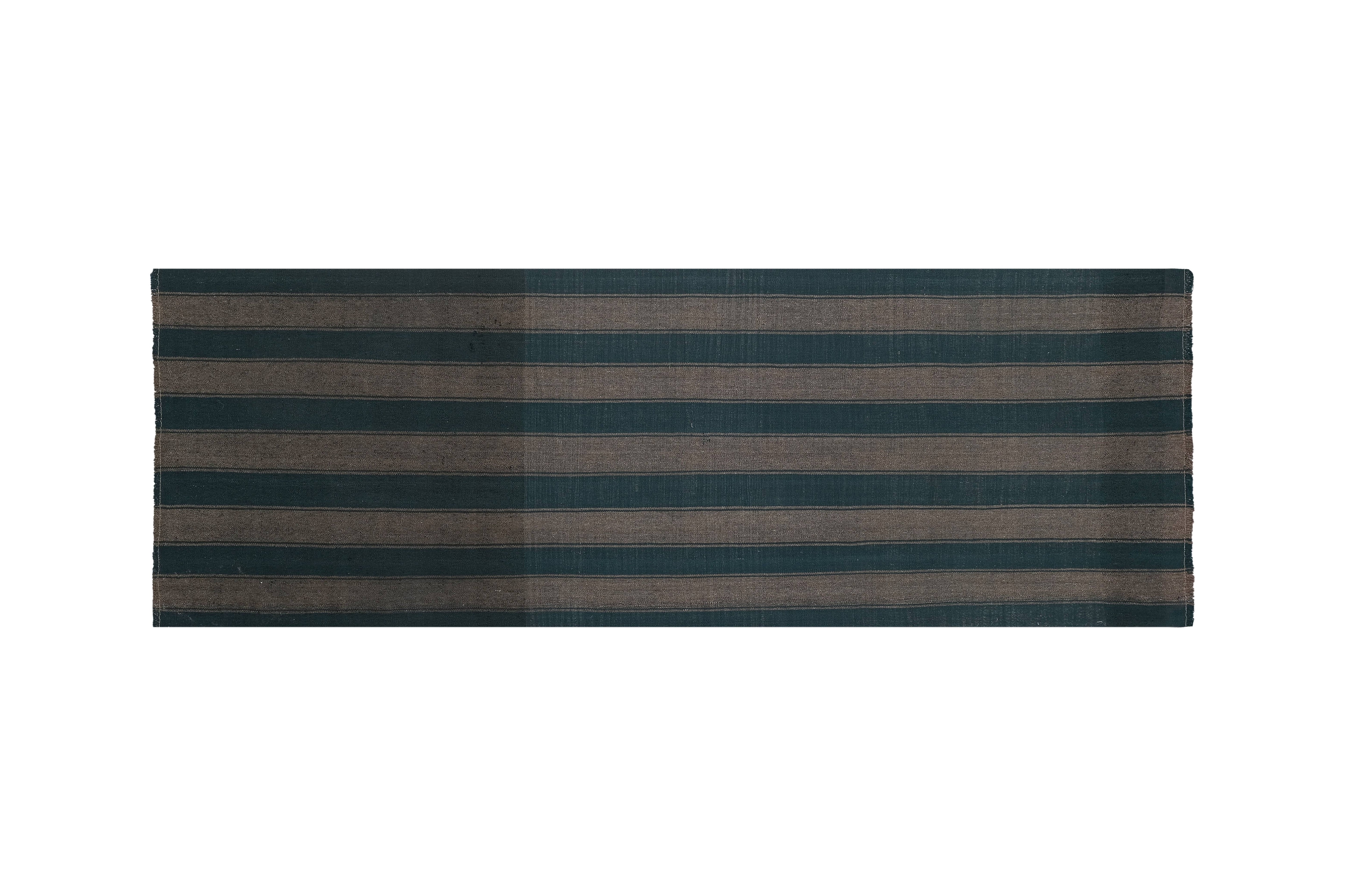 Vintage Turkish Kilim Rug 3'4'' x 8'11''