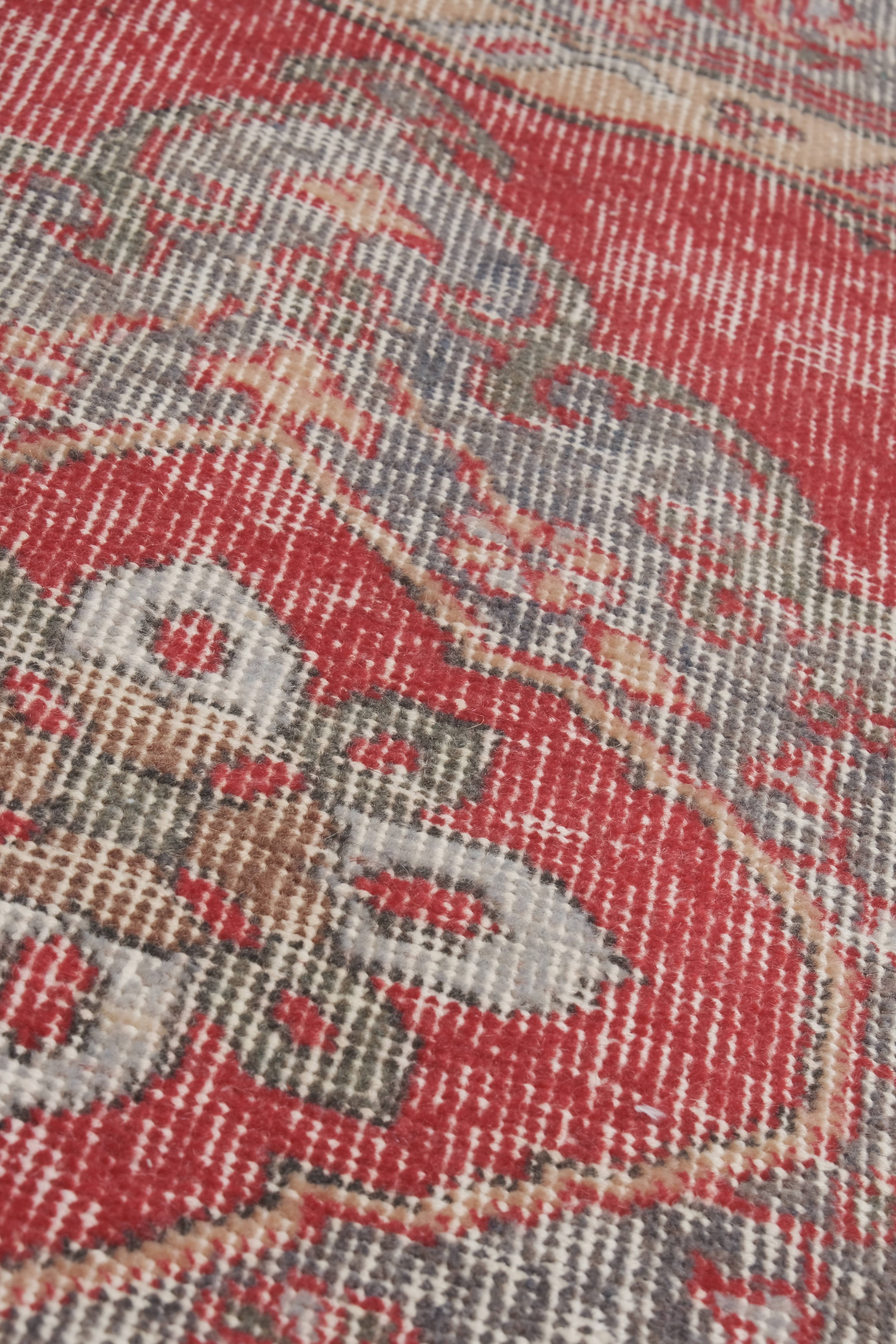 Vintage Oushak Runner 2'8'' x 13'3''