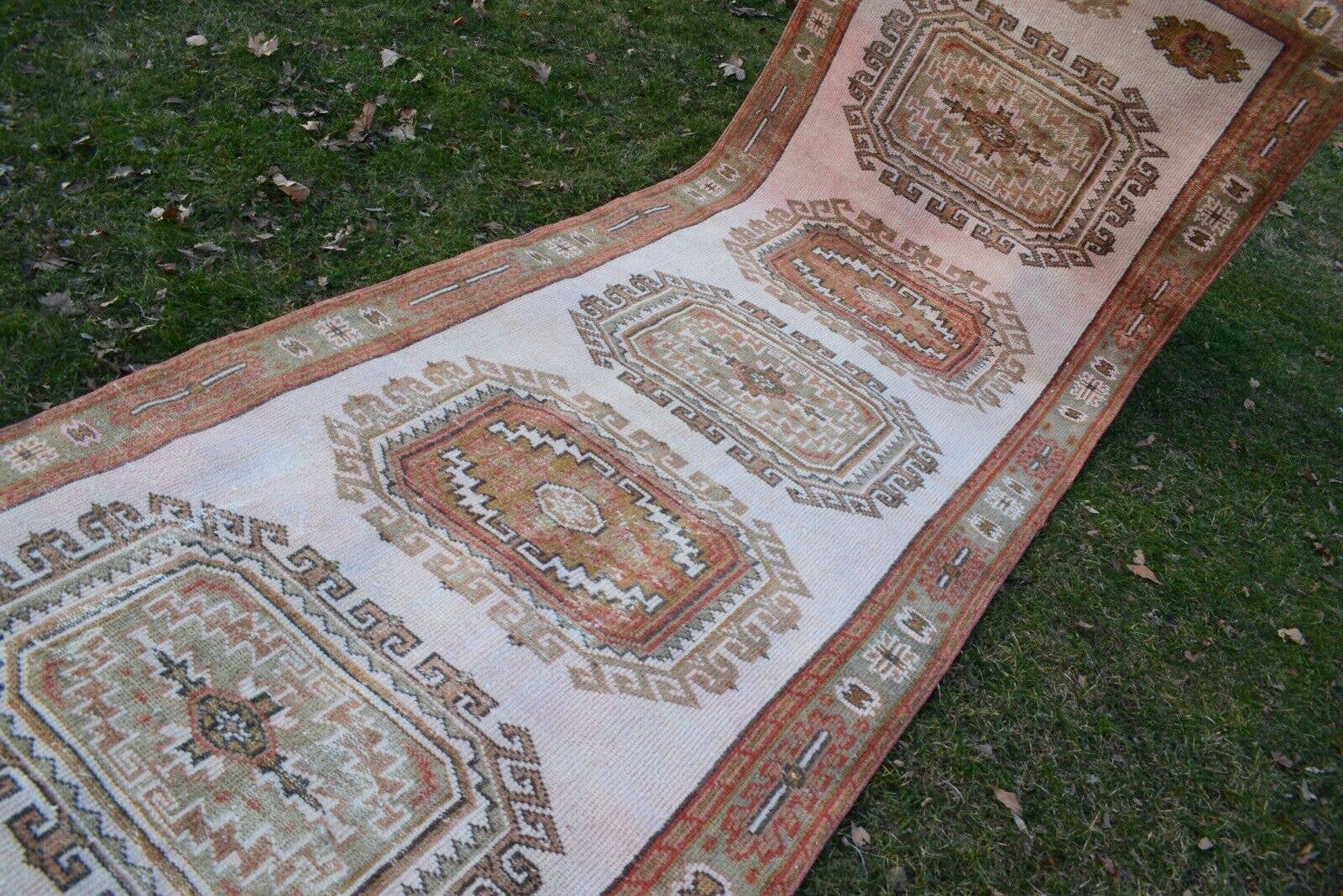Vintage Oushak Runner 4'4'' x 15'4''
