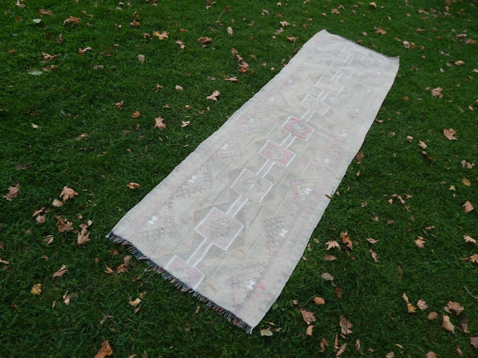 Vintage Herki Kilim Runner 2'11'' x 9'7''