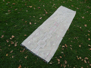 Vintage Herki Kilim Runner 2'11'' x 9'7''