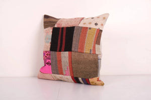 Kilim Patchwork Pillow Cover | 20'' x 20''