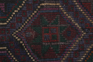 Vintage Turkish Kilim Rug 7'5'' x 9'6''