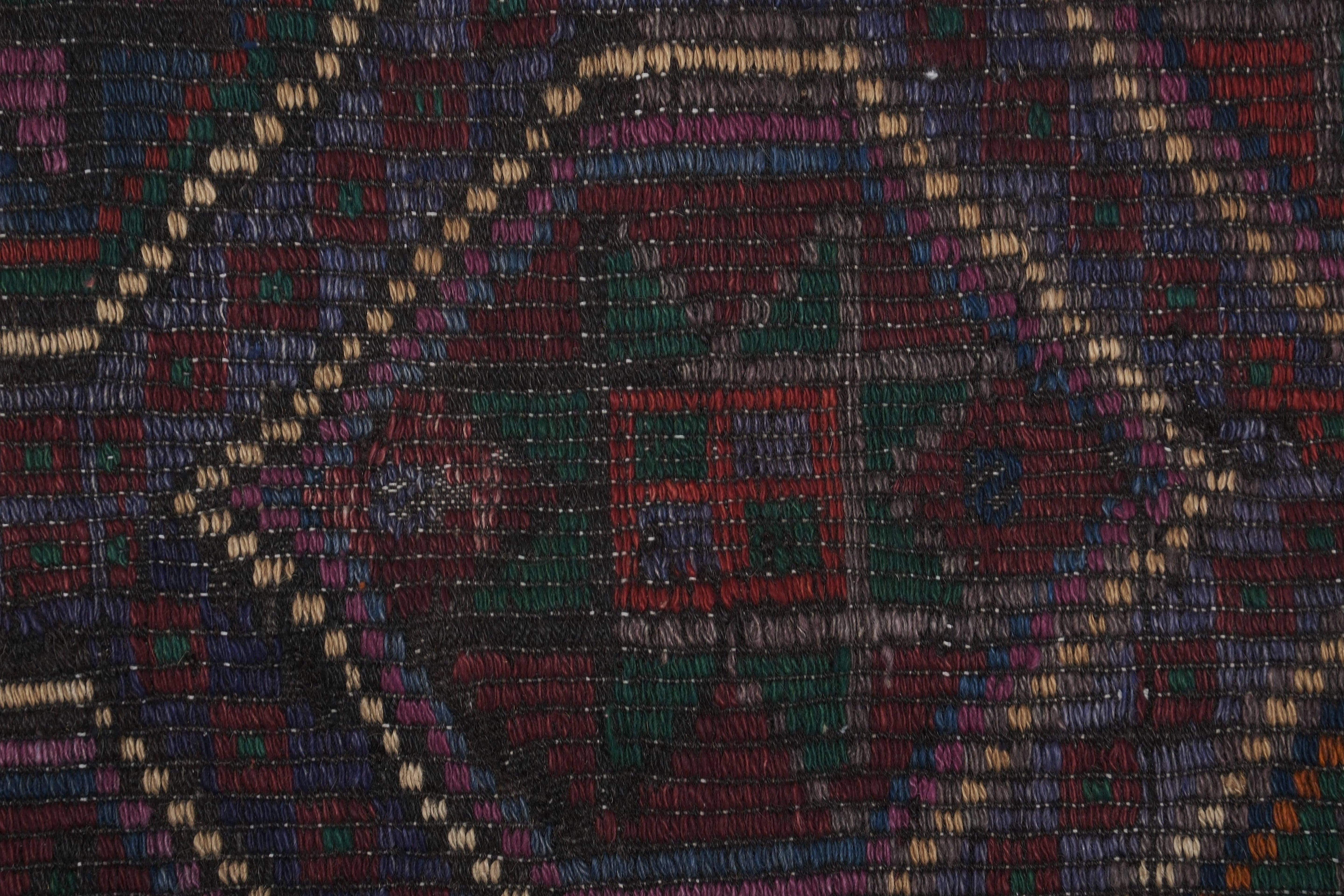 Vintage Turkish Kilim Rug 7'5'' x 9'6''