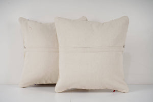 Kilim Pillow Cover Set of 2 | 16'' x 16''