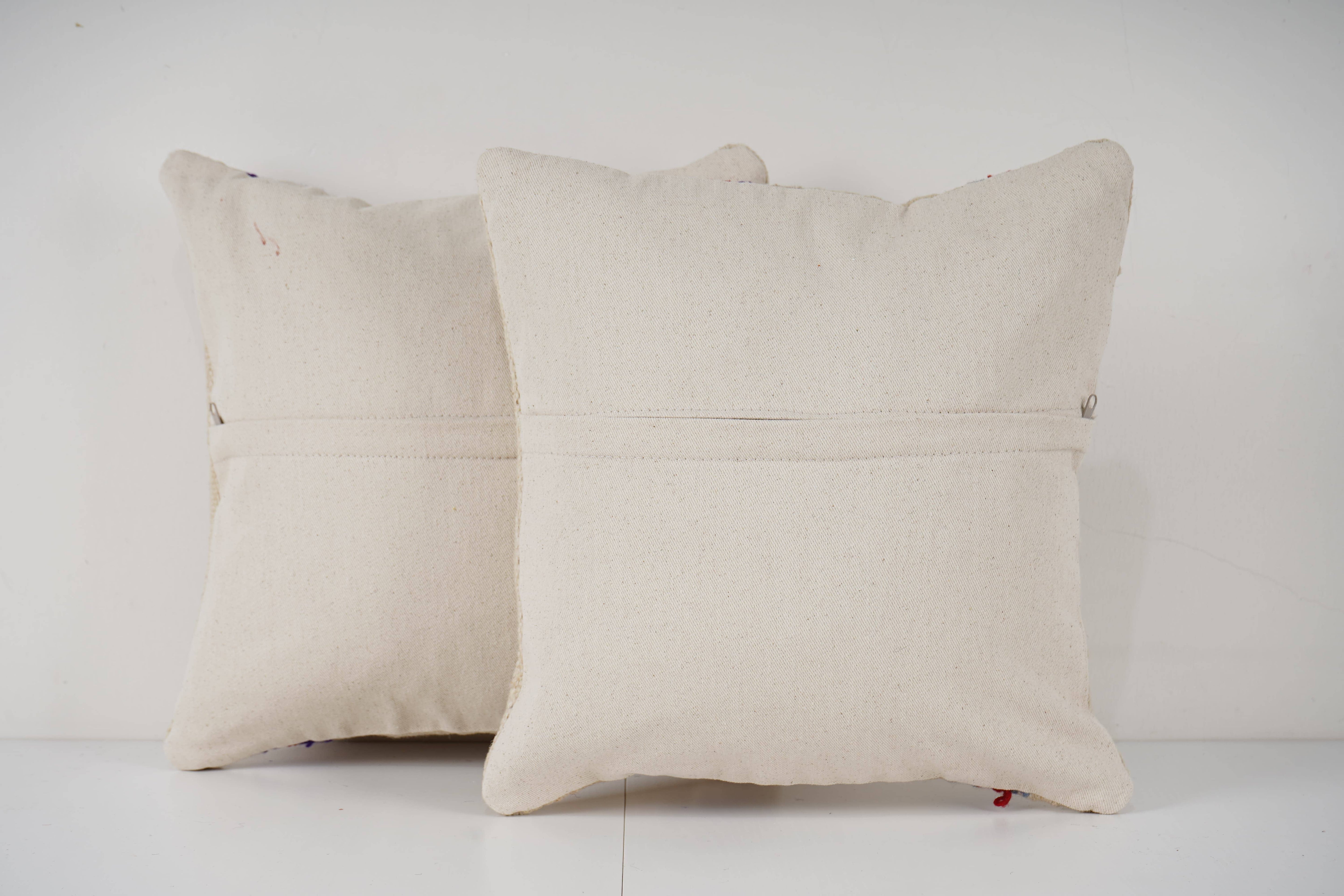 Kilim Pillow Cover Set of 2 | 16'' x 16''