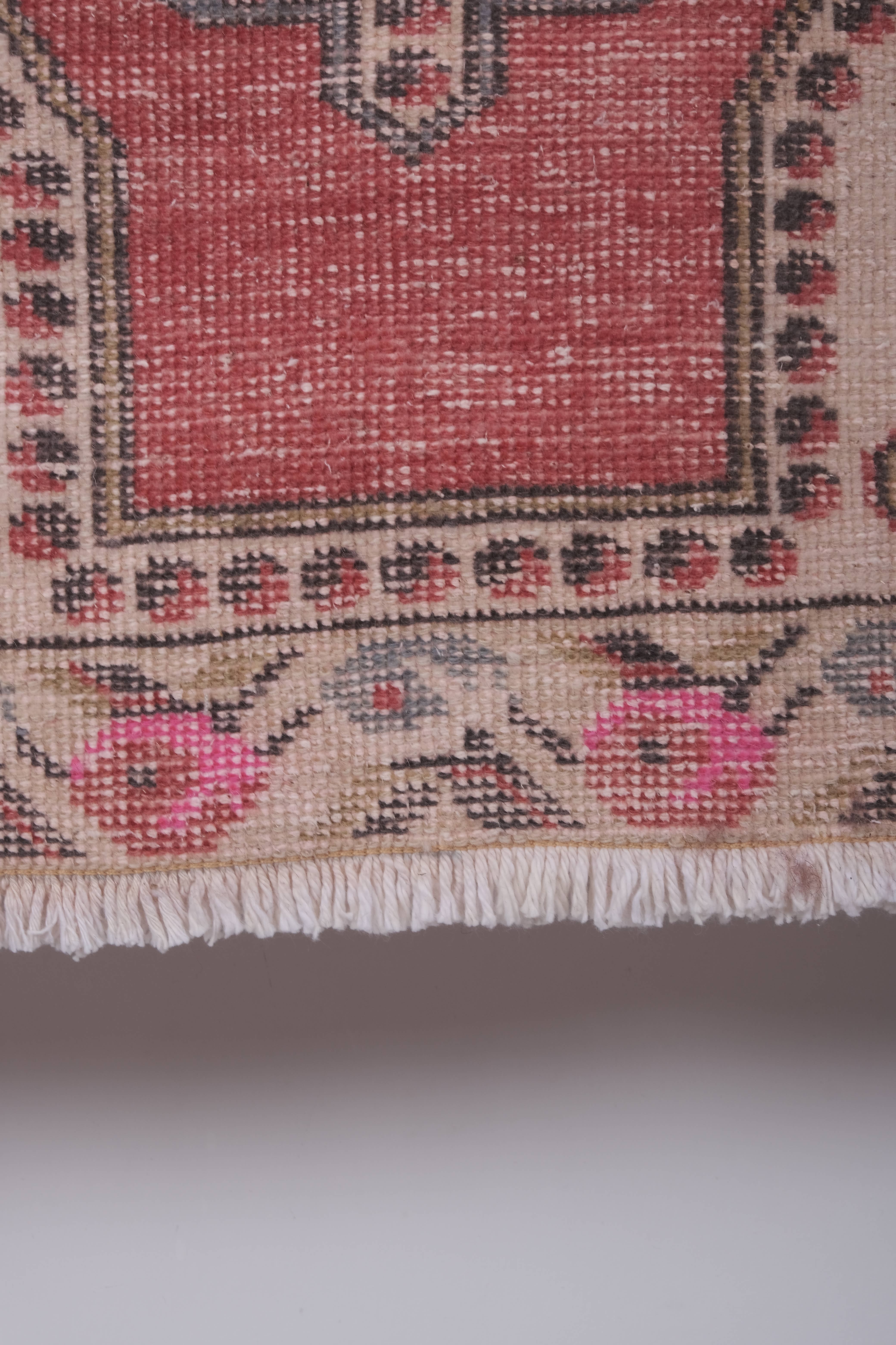 Vintage Oushak Rug 4'4'' x 7'1''