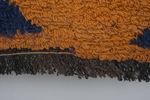 Vintage Turkish Shaggy Tulu Rug 42'' x 54''