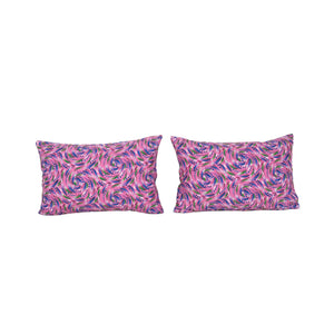 Uzbek Roller Printed Pillow Cover Set of 2 | 14'' x 23''