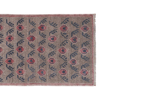 Vintage Turkish Runner Rug 2'8'' x 6'