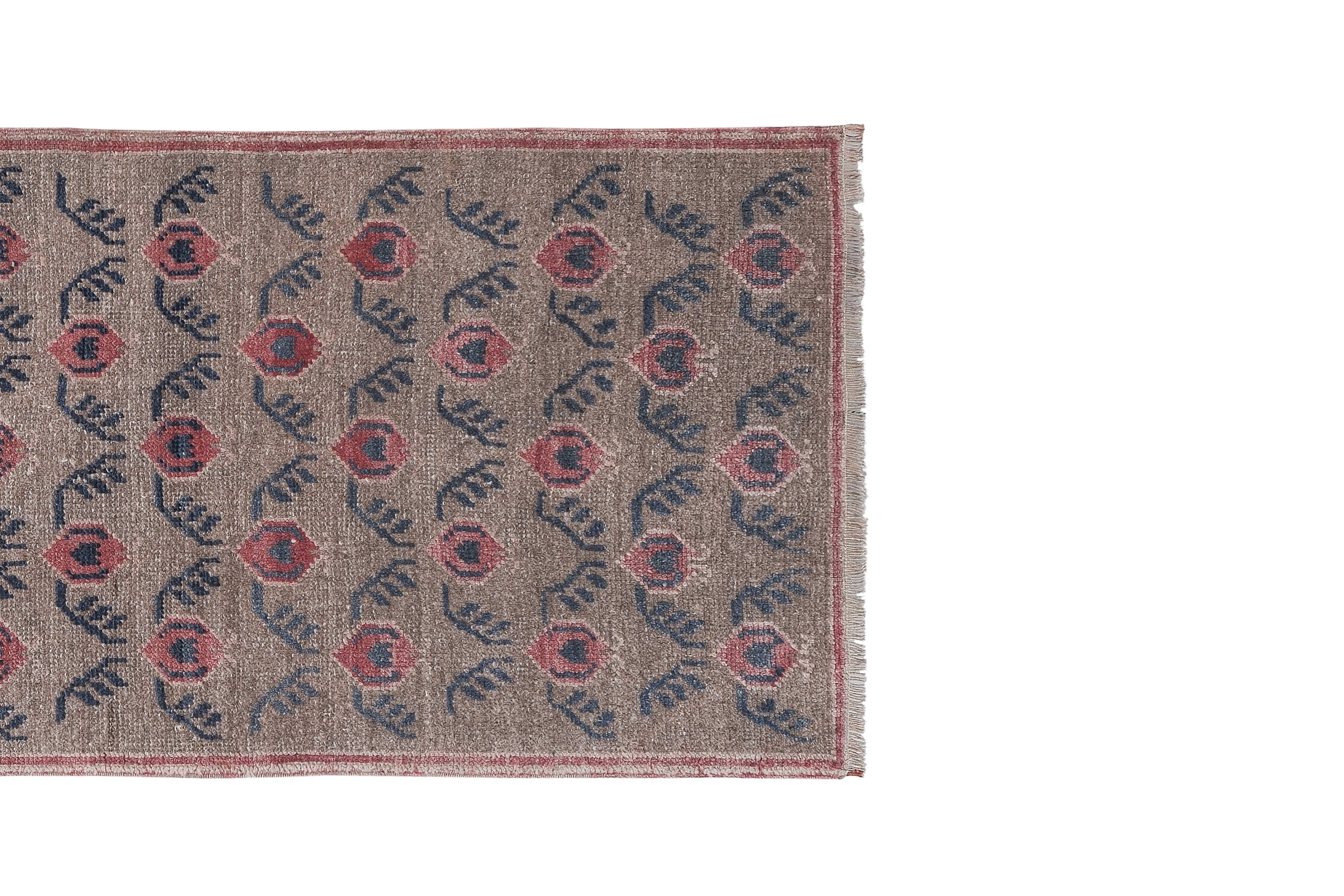 Vintage Turkish Runner Rug 2'8'' x 6'