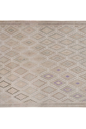 Vintage Turkish Kilim Rug 5'2'' x 7'5''