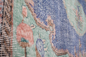 Vintage Oushak Rug 6'4'' x 10'