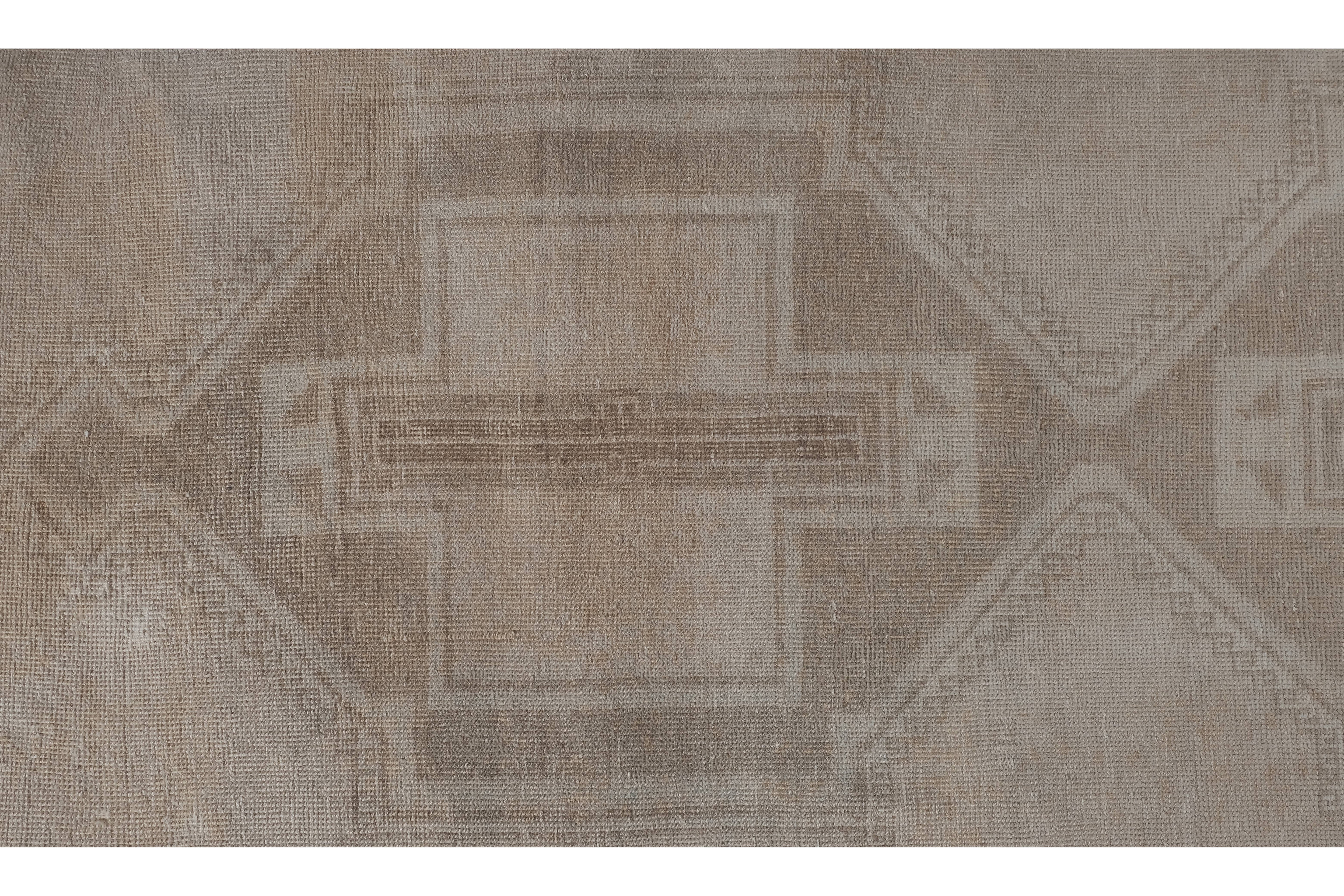 Vintage Kurdish Runner Rug 3'3'' x 28'1''