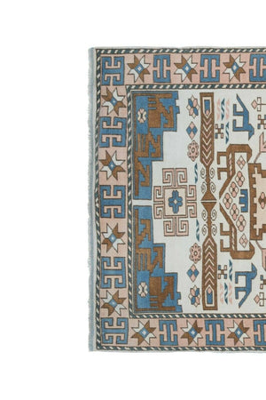 Vintage Turkish Rug 3'5'' x 6'