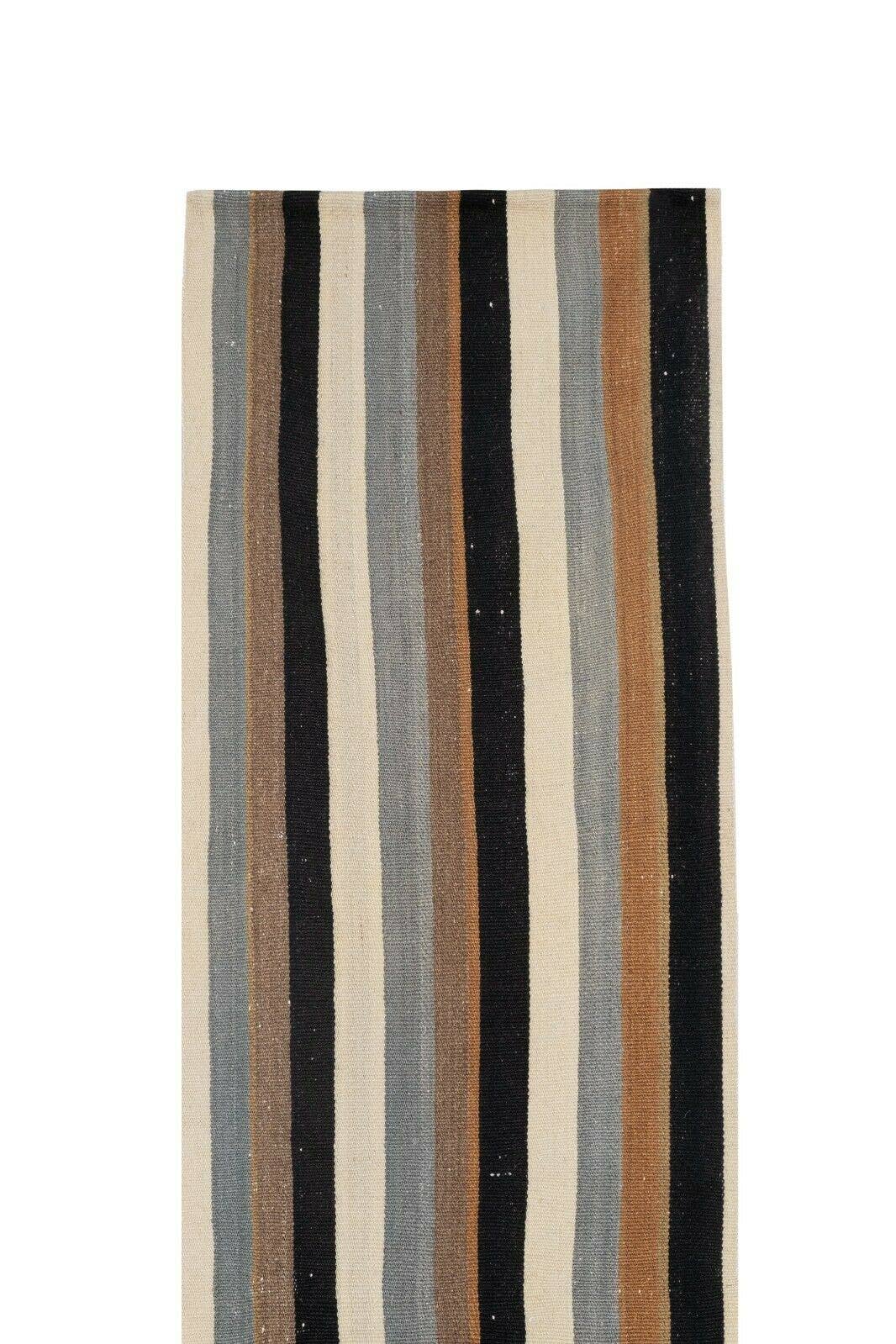 Vintage Turkish Kilim Runner 1'10'' x 25'3''