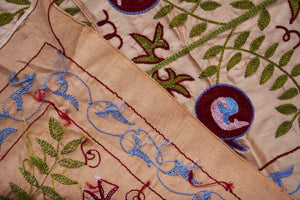 Hand-Embroidered Suzani Runner 1'9'' x 6'3''