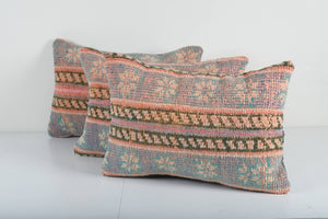 Rug Pillow Cover Set of 3 | 16'' x 24''