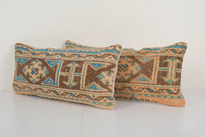 Rug Pillow Cover Set of 2 | 10'' x 22''