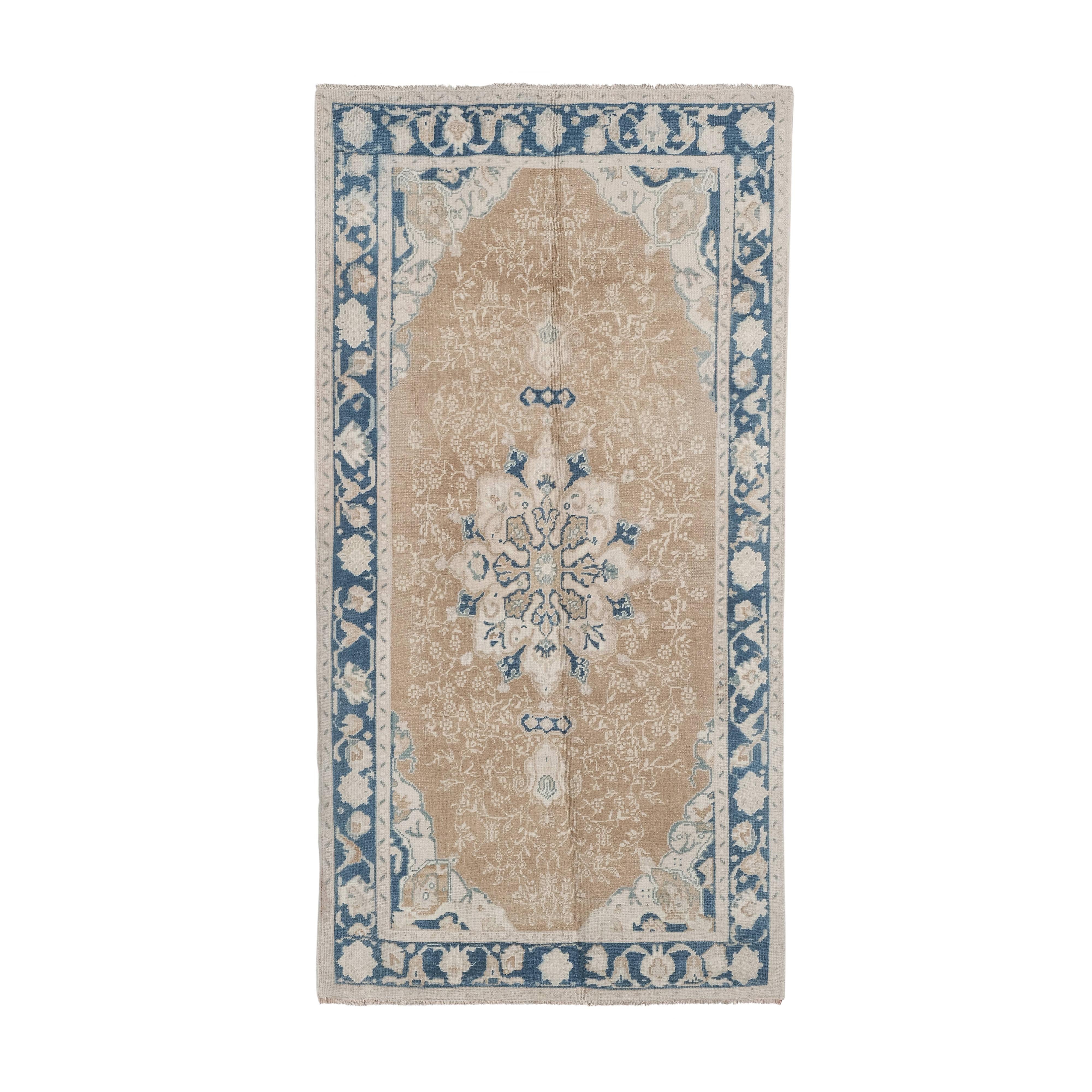Vintage Oushak Rug 4'6'' x 8'6''