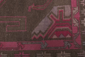 Vintage Kazak Rug 3'9'' x 9'11''