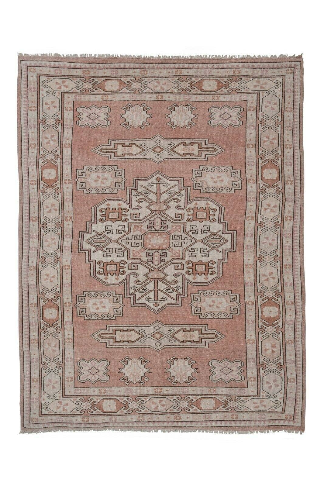 Vintage Turkish Kilim Rug 5'9'' x 7'5''