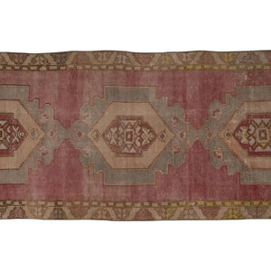 Vintage Oushak Rug 4'7'' x 12'1''