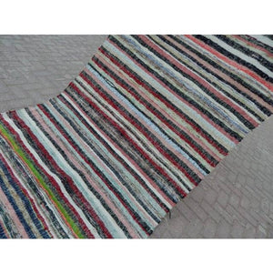 Vintage Turkish Anatolian Rug 4'3'' x 9'3''