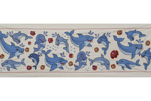 Fish Suzani Wall Hanging & Tablecloth | 18'' x 55''