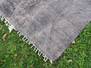 Handwoven Siirt Wool Blanket 4'4'' x 6'7''