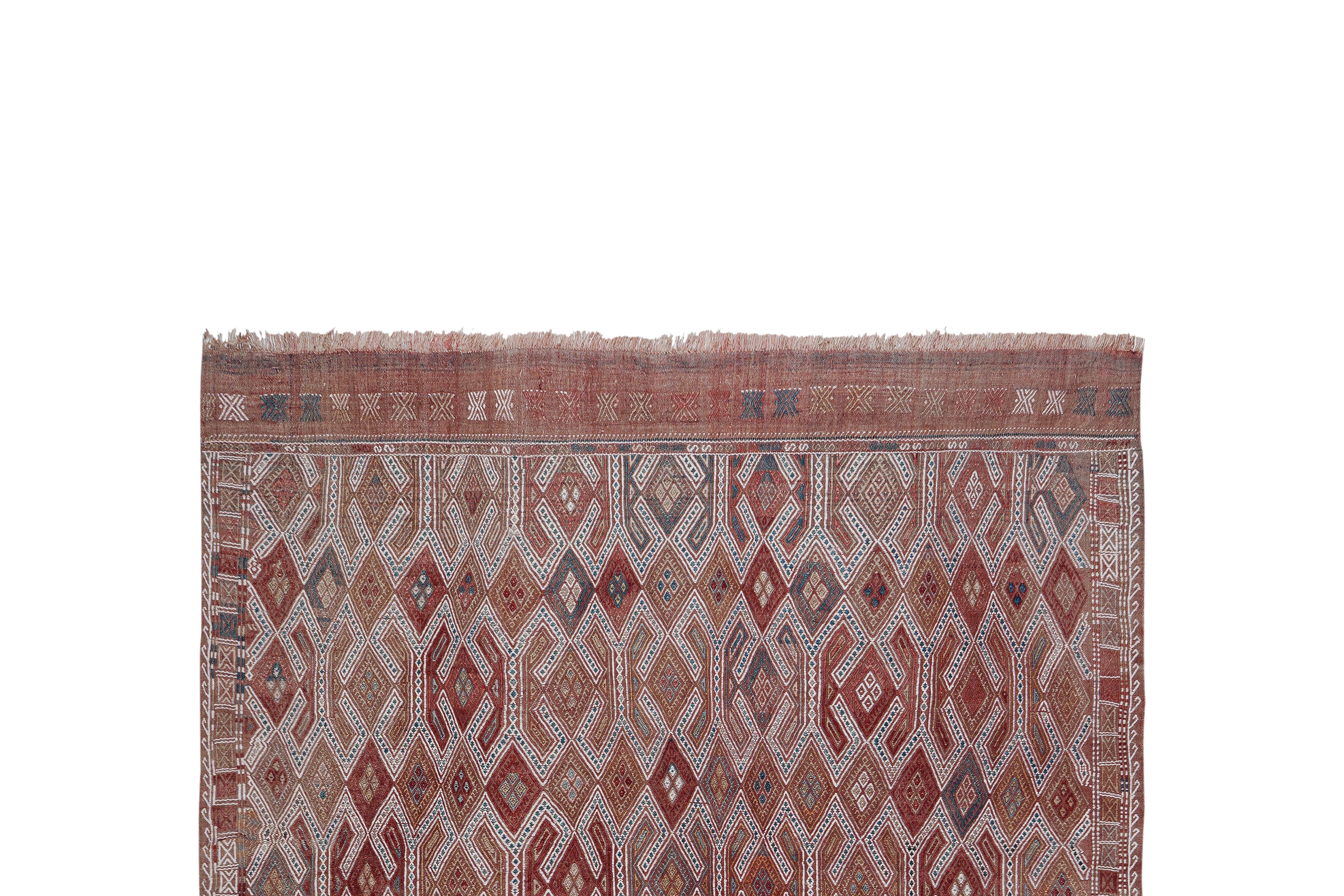 Vintage Kilim Rug 5'9'' x 8'