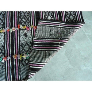 Vintage Turkish Anatolian Kilim Rug 5'9'' x 7'8''