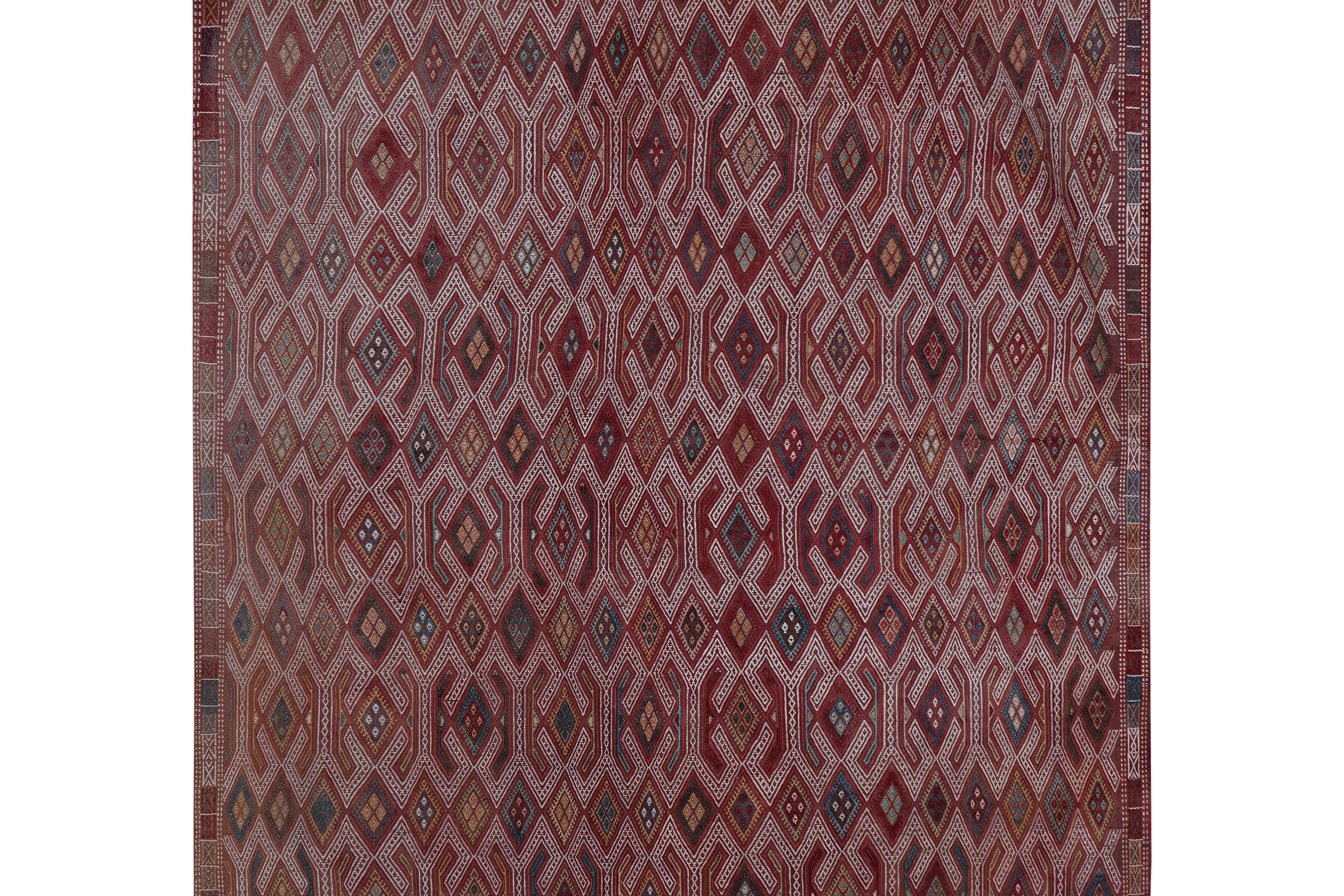 Vintage Turkish Kilim Rug 5'9'' x 8'2''