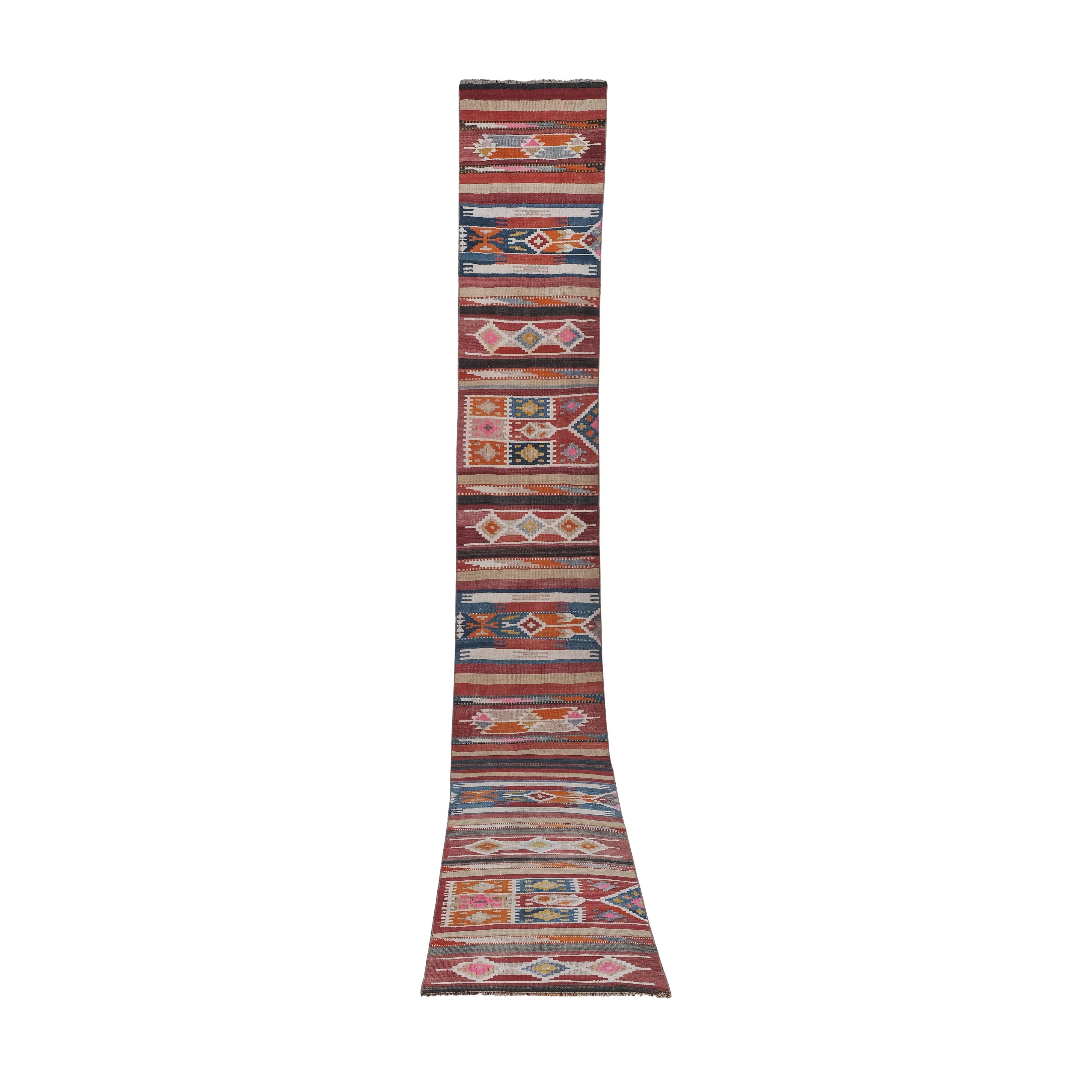 Vintage Turkish Runner 2'6'' x 16'7''
