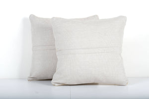 Kilim Pillow Cover Set of 2 | 16'' x 16''