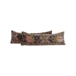 Rug Bedding Pillow Cover Set of 2 | 15'' x 45''