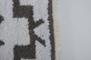 Vintage Turkish Tulu Rug 4'4'' x 6'3''