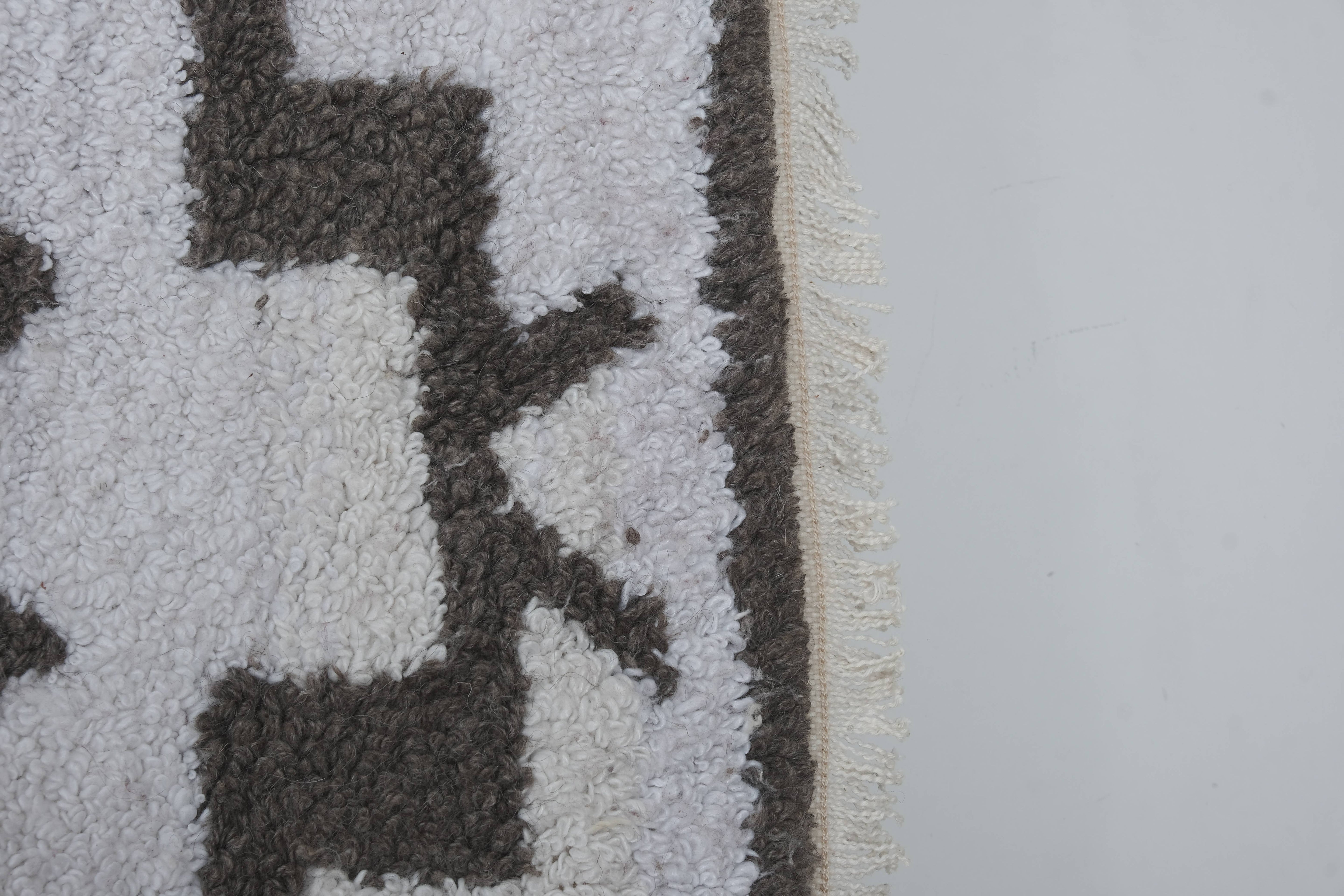 Vintage Turkish Tulu Rug 4'4'' x 6'3''