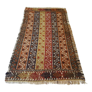 Vintage Oushak Yastik Rug 19'' x 33''