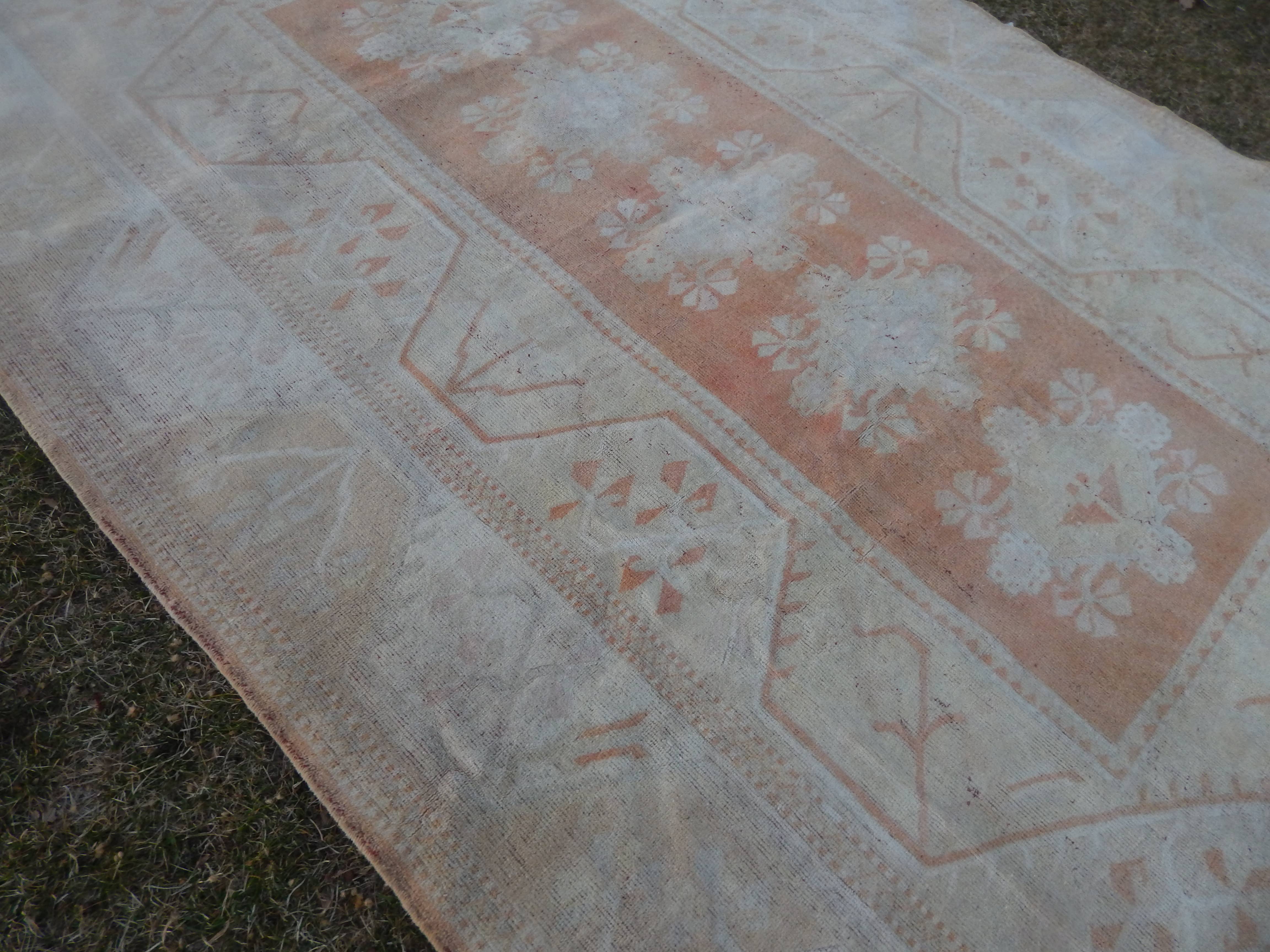 Vintage Turkish Rug 6'8'' x 9'5''