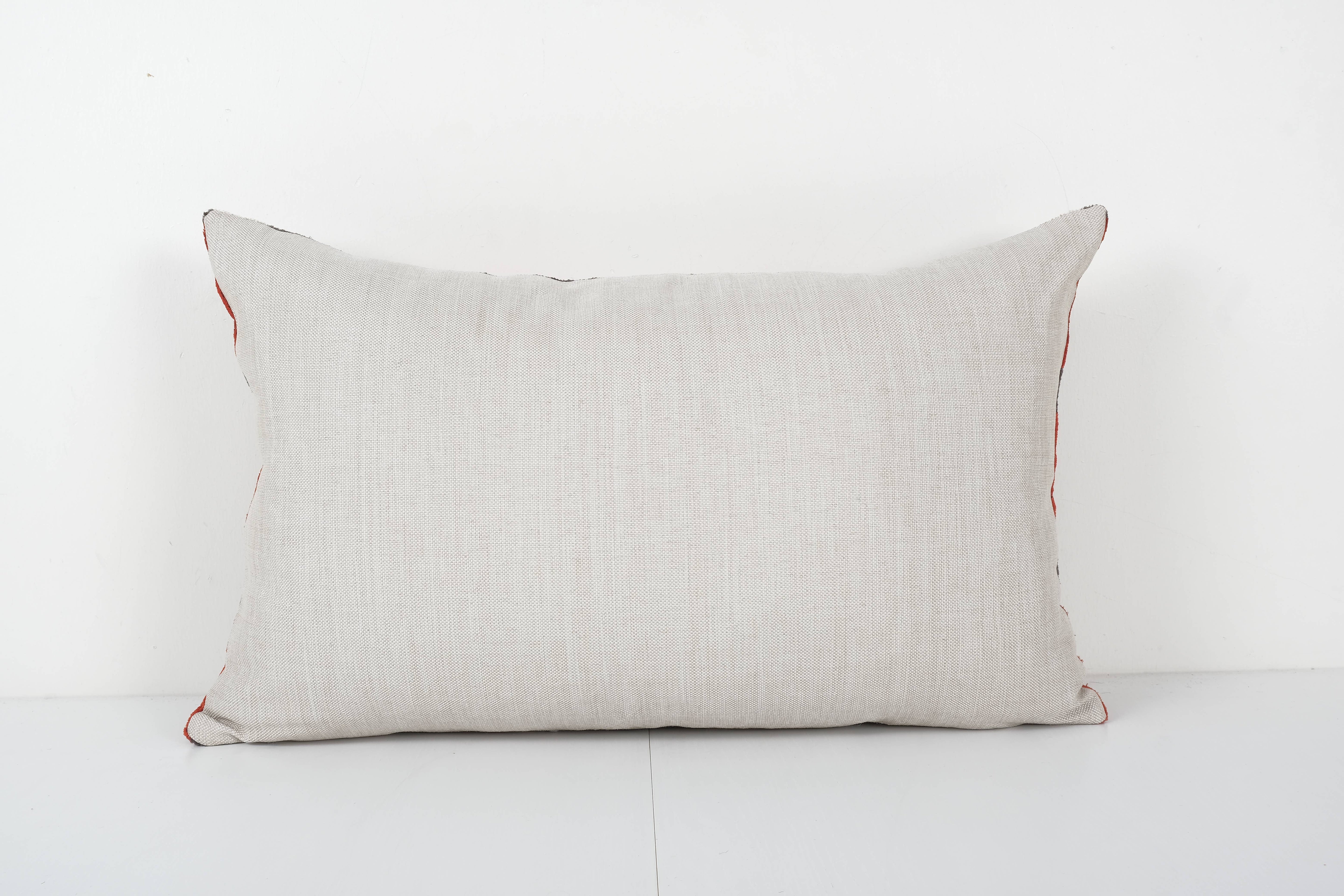 Silk Ikat Velvet Pillow Cover | 16'' x 26''
