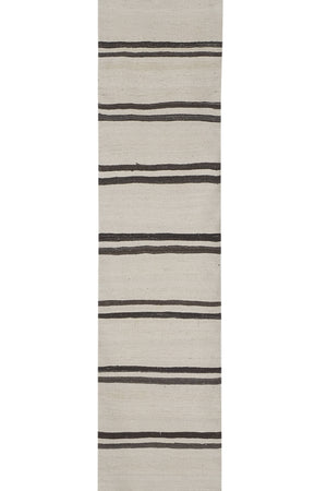 Vintage Turkish Kilim Runner 1'10'' x 15'7''
