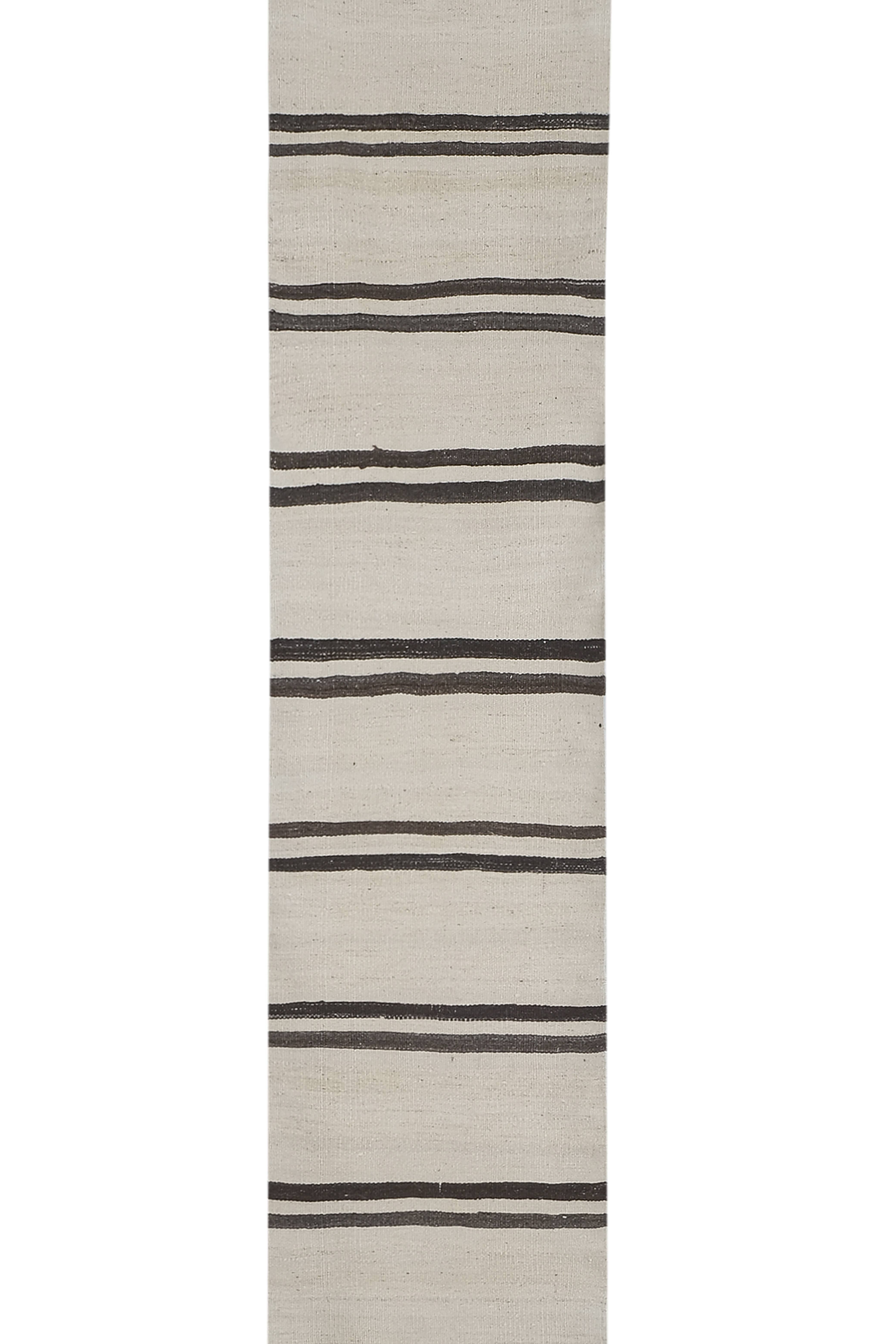 Vintage Turkish Kilim Runner 1'10'' x 15'7''
