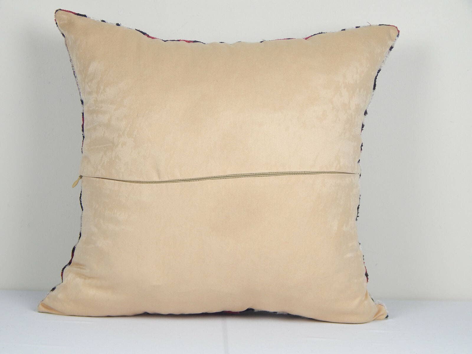 Silk Ikat Velvet Pillow Cover | 18'' x 18''